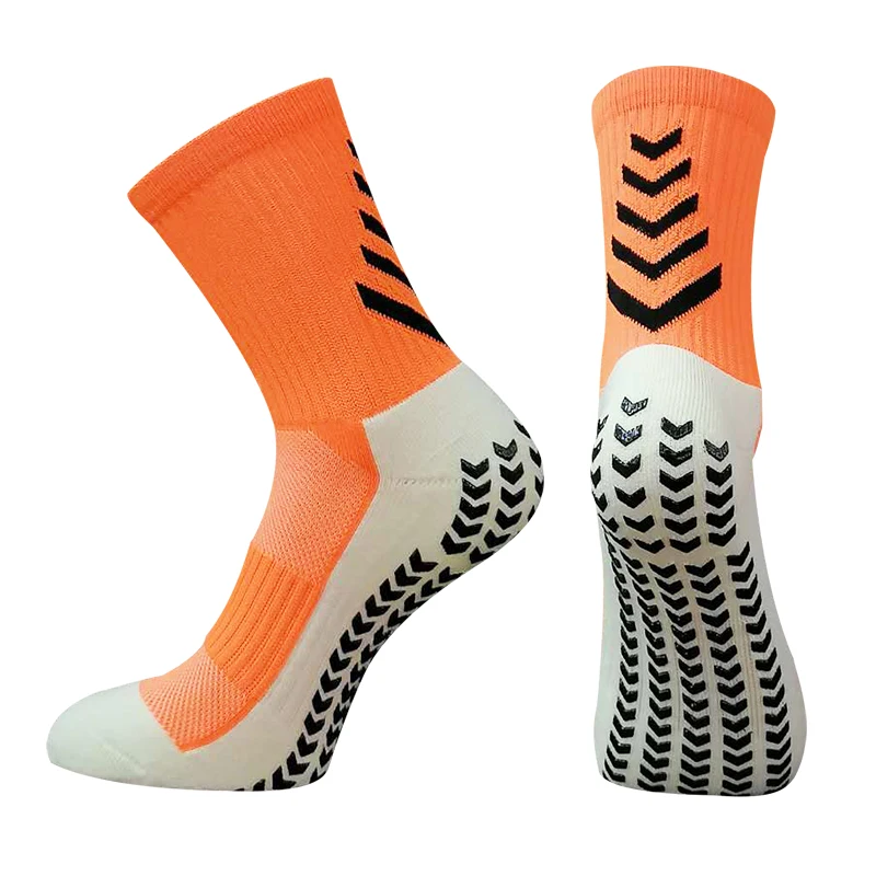 Men Socks Sport Anti-Slip Cycling Socks High Quality Breathable Thickened Towel Bottom Soccer Football calcetines