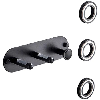 

Wall Mount Hair Dryer Holder, Self Adhesive Magnet Stand Holder Storage Rack Organizer for Dyson Supersonic Hair Blow Dryer, Pow