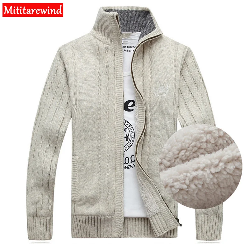 Clearance Winter Sweater Men Cardigan Male Fleece Standard Wool Sweater Men Pull Homme Cardigan Men Fashion Outwear Coats Clearance Winter Sweater Men Cardigan Male Fleece Standard Wool Sweater Men Pull Homme Cardigan Men Fashion Outwear Coats