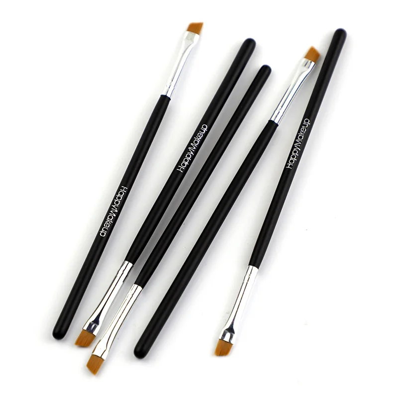 Happymakeup кисть для бровей одна бутылка коническая деревянная ручка брови карандаш для бровей Пудра Набор бровей Кисть для макияжа один-в настоящее время ава