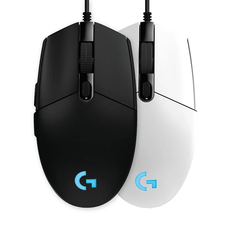 Logitech G102 IC игровой Мышь оптический 8000 Точек на дюйм геймерская мышь 6-кнопочная-компьютер Мышь RGB Перезаряжаемые sem fio
