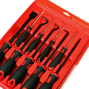 

O-ring Oil Seal Remover Automobile Pick Equipment Chrome Vanadium Steel Handtool 9Pcs