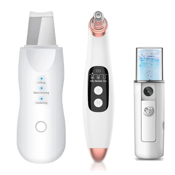 

Facial Vibrating Deep Face Cleaner Machine Skin Scrubber Remove Dirt Blackhead Removal Pore Cleaner Acne Pimple Removal