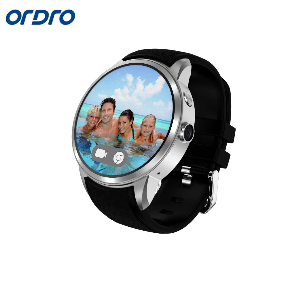 Android 5.1OS Smart watch 1.39 inch Display MTK6580 SmartWatch Phone support 3G wifi nano SIM WCDMA whatsapp MP4 player