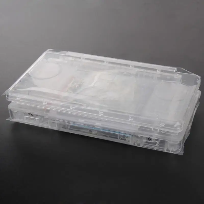 Замена для nintendo DS Lite корпус оболочки экрана объектива кристально чистый