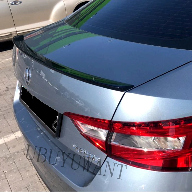 Для Skoda Superb высокое качество праймер Цвет Внешний задний спойлер хвост багажник загрузки крыло украшение автомобиля Стайлинг