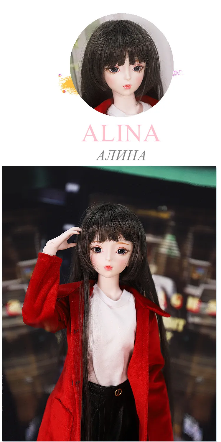 1/3 BJD кукла 62 см Высота девушки индивидуальный макияж костюм соединение тела, в том числе с макияжем и волосами, глаза, одежда ледяной, SD игрушка