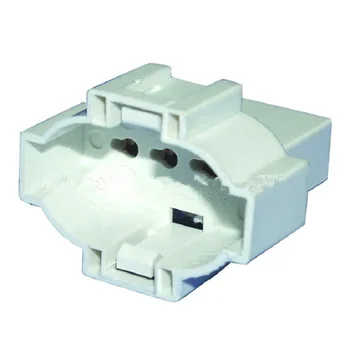 

Back side screw hole H tube lamp base Socket Fluorescent 2G7 lamp holder