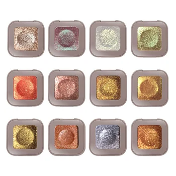 

2020 Glitter Eyeshadow Makeup Palette Eye Shadow Palette Shine Polarize Eyeshadow Sparkling Duochrome Pigment Cosmetics