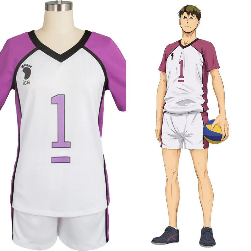 Haikyu Haikyuu Shiratorizawa Academy Satori Tendo Униформа аниме Карнавальный костюм для женщин и мужчин полный комплект школьная спортивная одежда|Костюмы аниме| | АлиЭкспресс