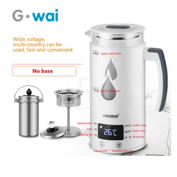 

Travel Portable Electric Kettle Household Multi-function Health Pot Mini Small Power Tea Maker Wide Voltage 110-220V