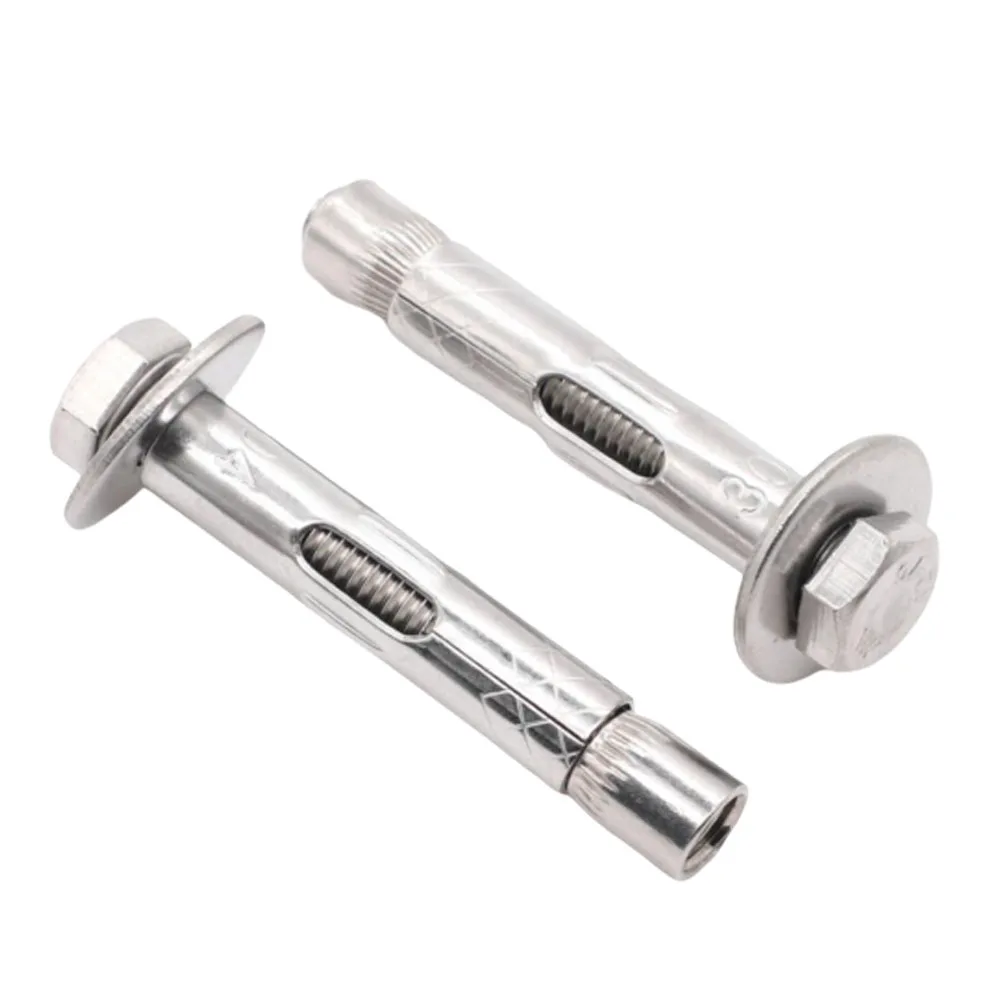 Wkooa Concrete Hex Bolt Expansion Anchor Drop in Sleeve Wkooa Concrete Hex Bolt Expansion Anchor Drop in Sleeve