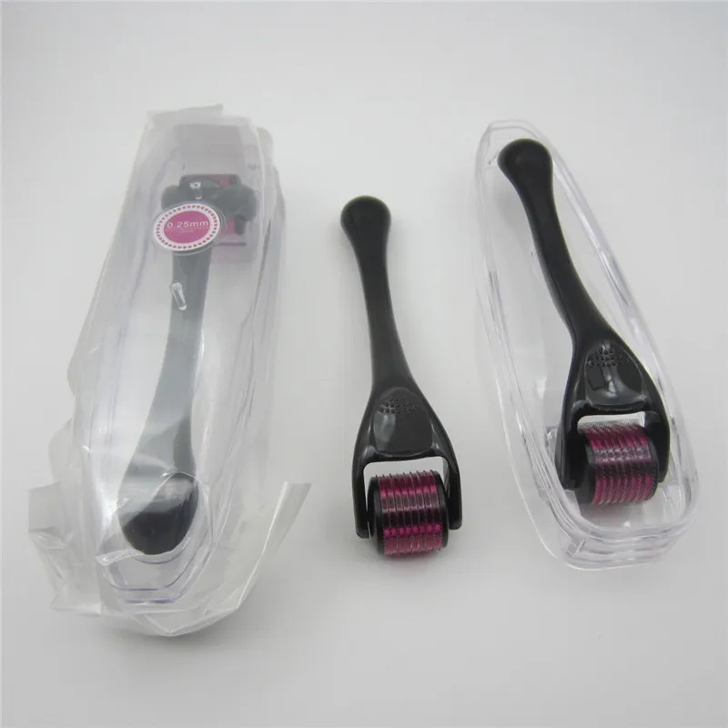 10 Pz Micro Ago Drs540 Derma Roller Dermaroller Titanio Ricrescita Dei Capelli Barba Crescita Anti Perdita Di Capelli Trattamento Mezo Roller