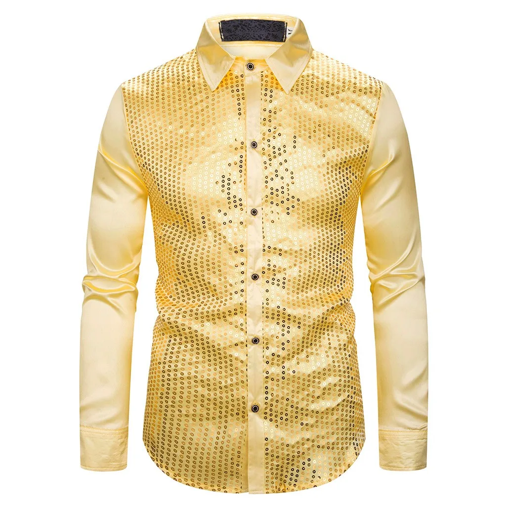 Camisa Мужская Роскошная рубашка с цветочным принтом пейсли Повседневная длинными
