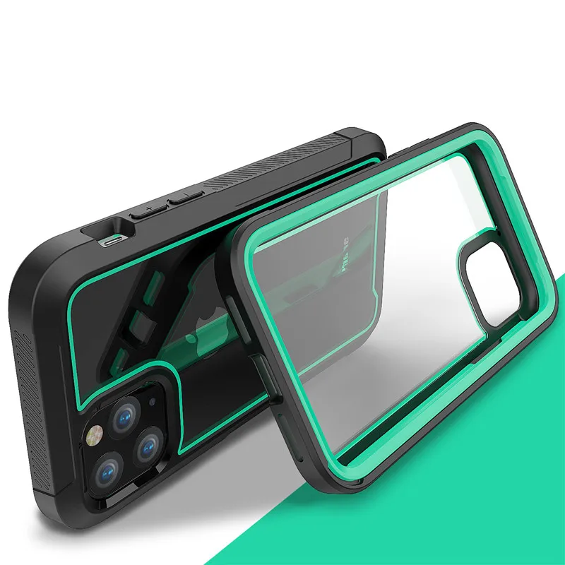 Прочный противоударный Прозрачный чехол для телефона iPhone 11 Pro Max 7 8 6S 6 Plus XS XR X