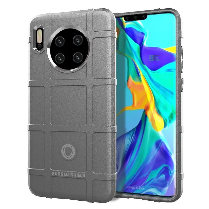 Синий New2019 для huawei Mate30 huawei Mate30 Чехол для мобильного телефона защитный силиконовый чехол против падения мягкий чехол - Цвет: Синий