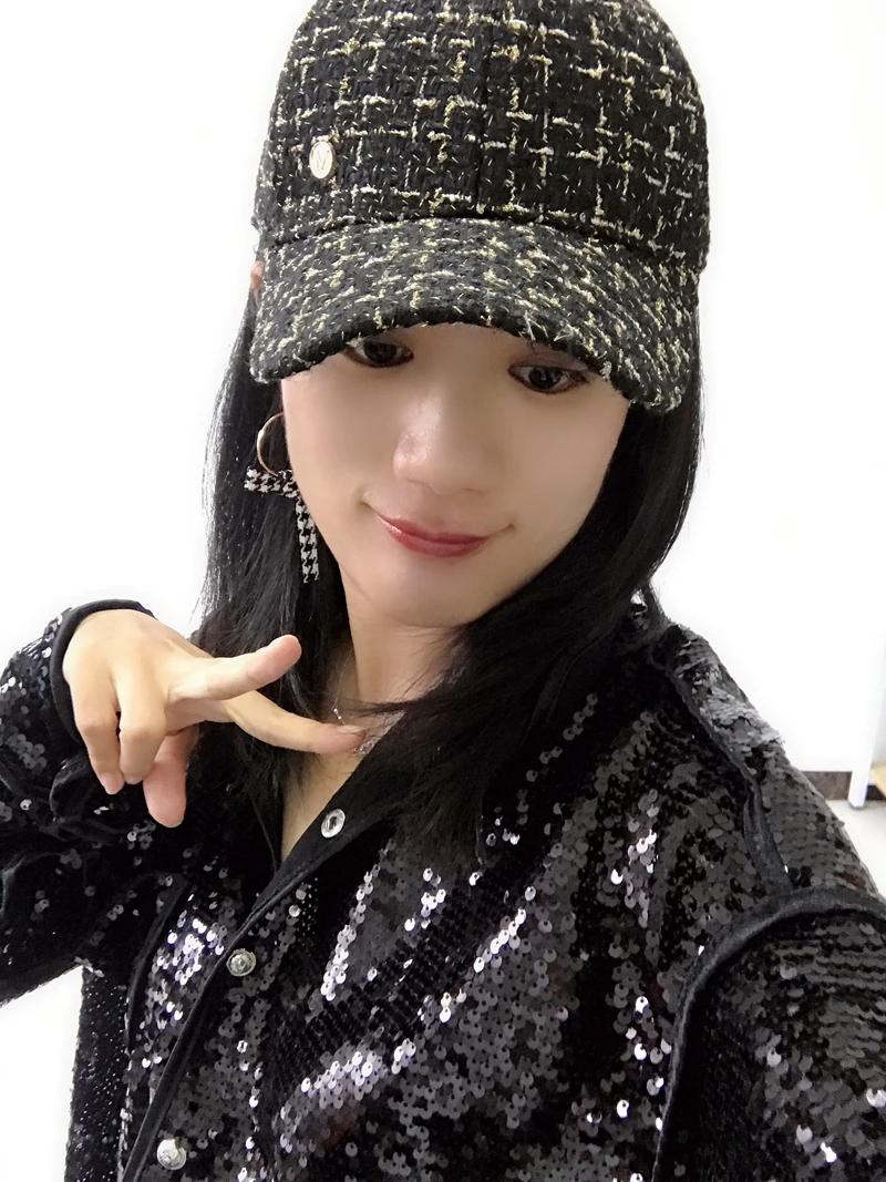 Аристократический ветер vogue маленький ароматный белый берет шапка шерстяная