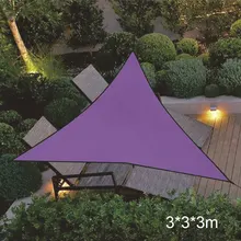 3/4 м Тент Укрытие Открытый трехсторонняя шланг для полива огорода, двора, тенты Водонепроницаемый зонт ткань Лучшая цена