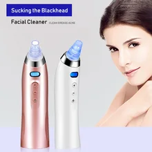 Инструмент для красоты лица, Электрический вакуумный очиститель для сосания лица, угри, акне, Домашний Персональный артефакт, очиститель для лица