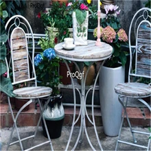 Ngryise 1 Set garden 1 chair and 1 table hot classic europe style
