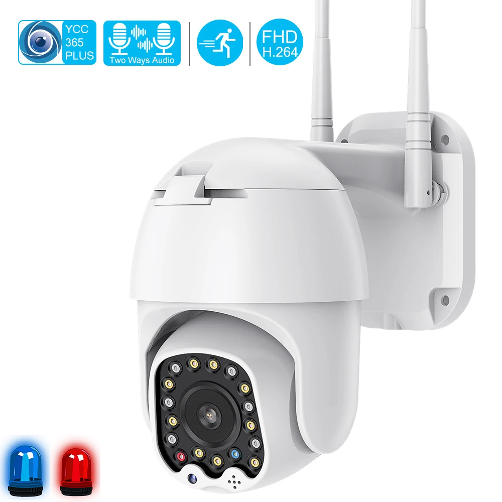 1080P PTZ IP камера Wifi Открытый скоростной купол Беспроводной Wi Fi безопасности Pan Tilt 4X