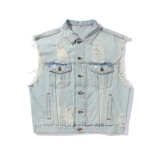 Мужская Летняя одежда модный жилет модный свободный хлопок