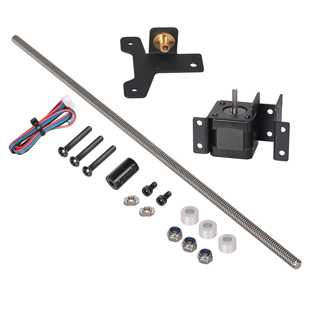 Biqu b1 se Mais Dupla z Kit de Atualização para b1 se Mais Peças da Impressora 3d Dupla Linha Central z Parafuso Chumbo Kits Atualização vs Ender3 Pro Cr10 Cr10s