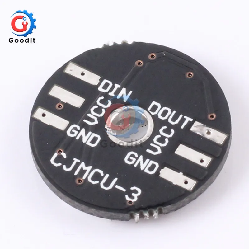 RGB LED Ring 3 Bits LED WS2812 5050 RGB Ring Lamp Light with Integrated Drivers For Arduino Lights