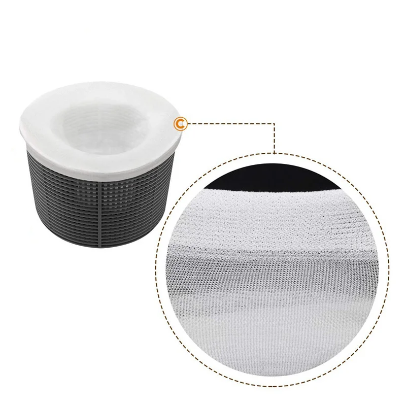 Pool Skimmer Socks Household Perfect Savers Nylon Mesh Design For Filters Baskets Skimmers Swimming Pool Accessories pool skimmer socks 10/5Pcs