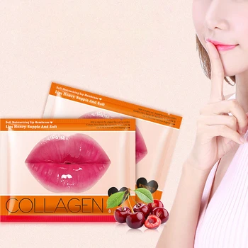 

1PC Crystal Collagen Lip Mask Pads Moisture Essence Anti Ageing Wrinkle Patch Pad Gel Full Enhancer Lip Care