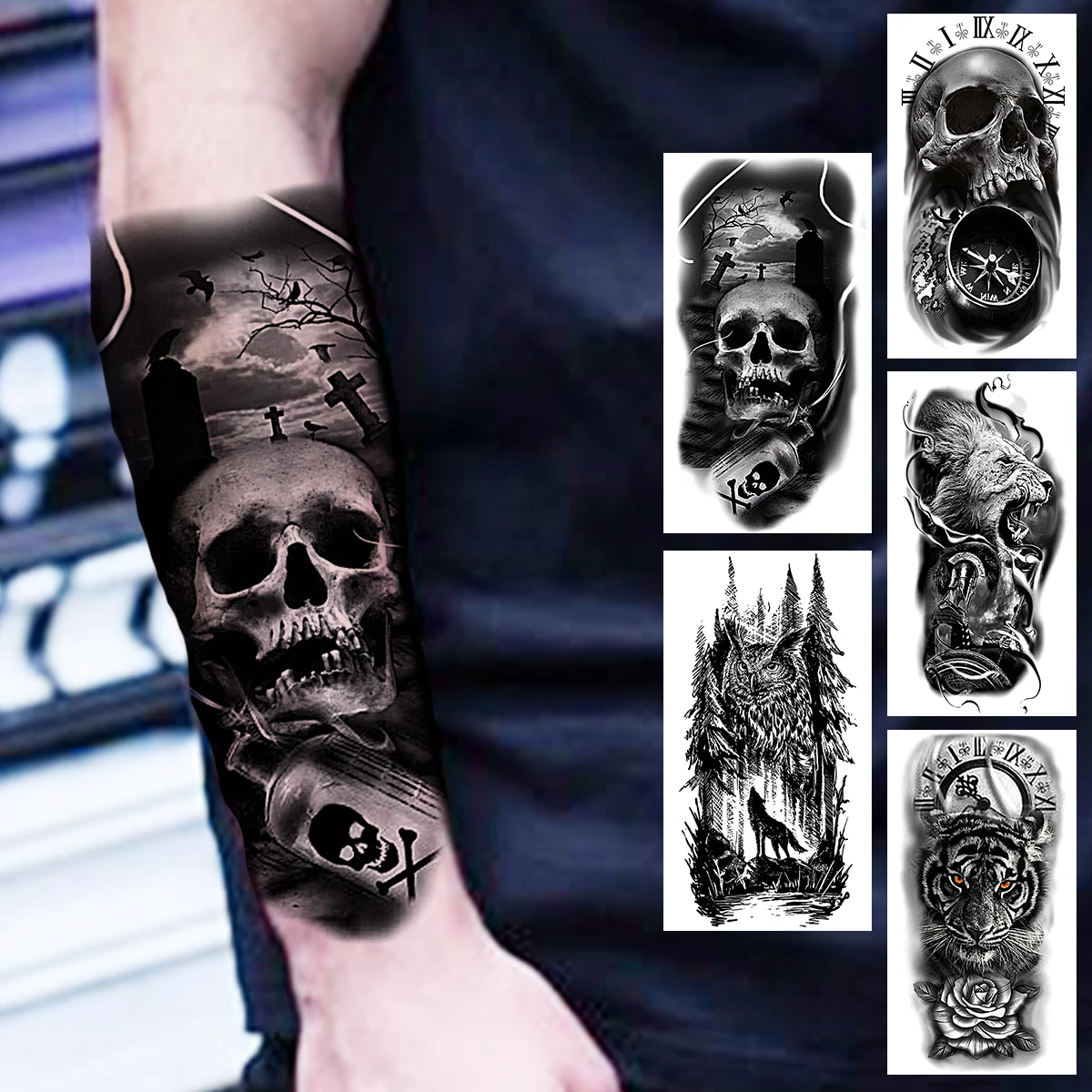 Skull Tattoos For Men On Arm