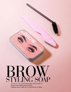 

Brow Soap With Trimmer Soap For Eyebrows Lasting Styling Eyebrow Cream Feathery Eyebrow Gel Natural Soap Brows Eye Cosmetics