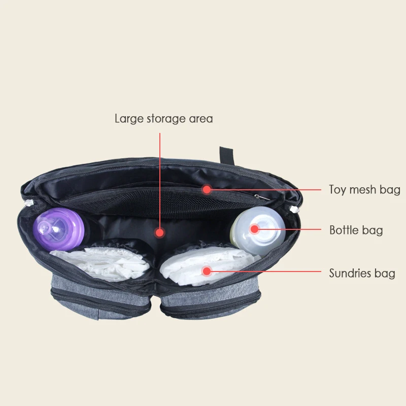 Сумка-Органайзер для детской коляски, сумка для подгузников для мам, сумка для подгузников для младенцев, сумка для подгузников для путешествий, многофункциональная сумка для мам