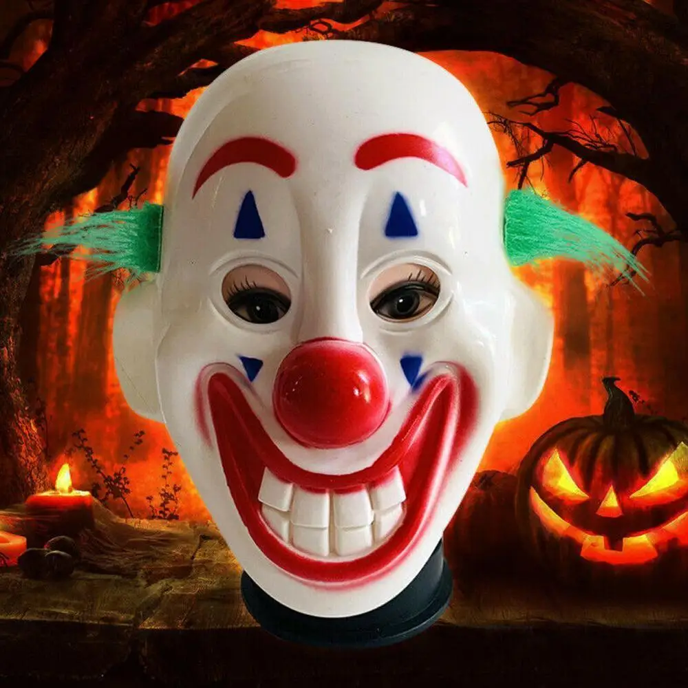 Косплей DC Movie Joker Arthur Fleck Mask Клоун маскарад Вечерние Маски на Хэллоуин сценические