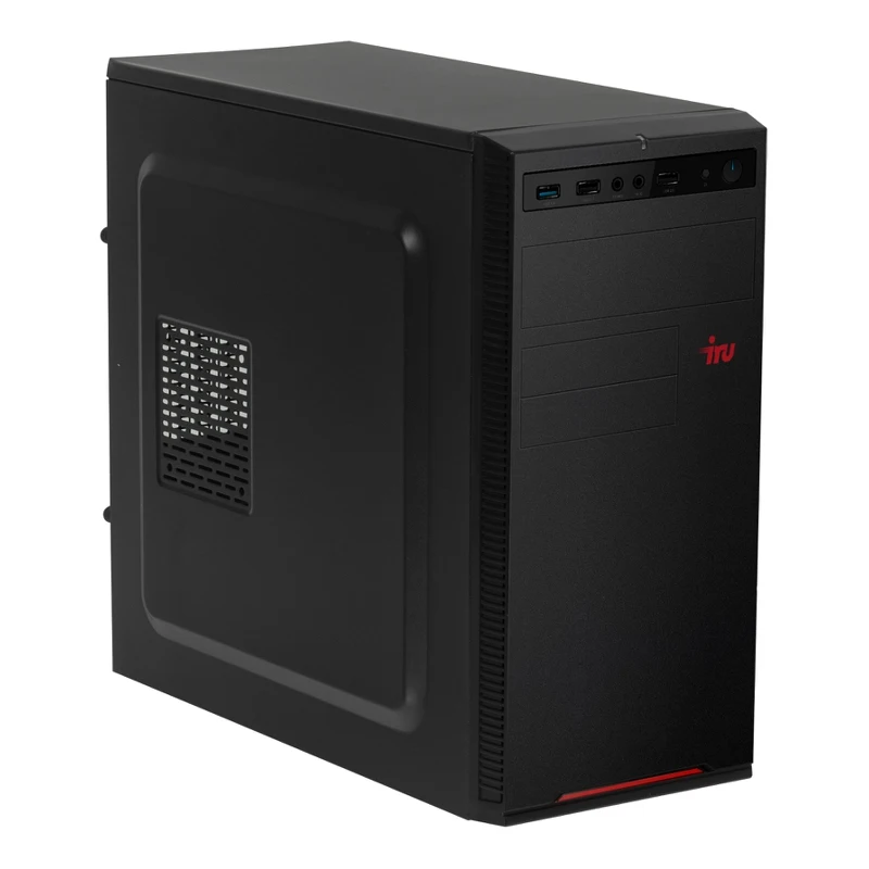 ПК IRU Home 120 MT E2 3000/4Gb/SSD240Gb/HD8280/W10HSL64/черный