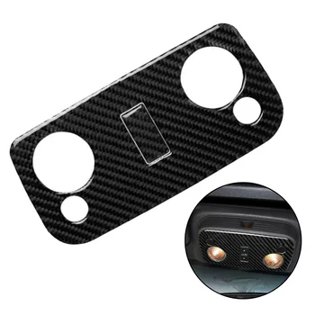 

Carbon Fiber Front Reading Light Frame Trim Cover For Ford Mustang 2009-13