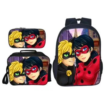 

Ladybug Backpack School Bags For Teenagers Girls Schoolbag Large Capacity Custom Print Daily Outdoor Supplies Accessories