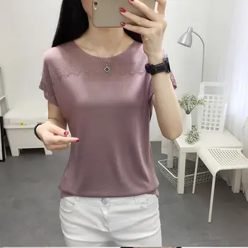 

2020 Korean women's summer new loosethin short sleeve T-shirt
