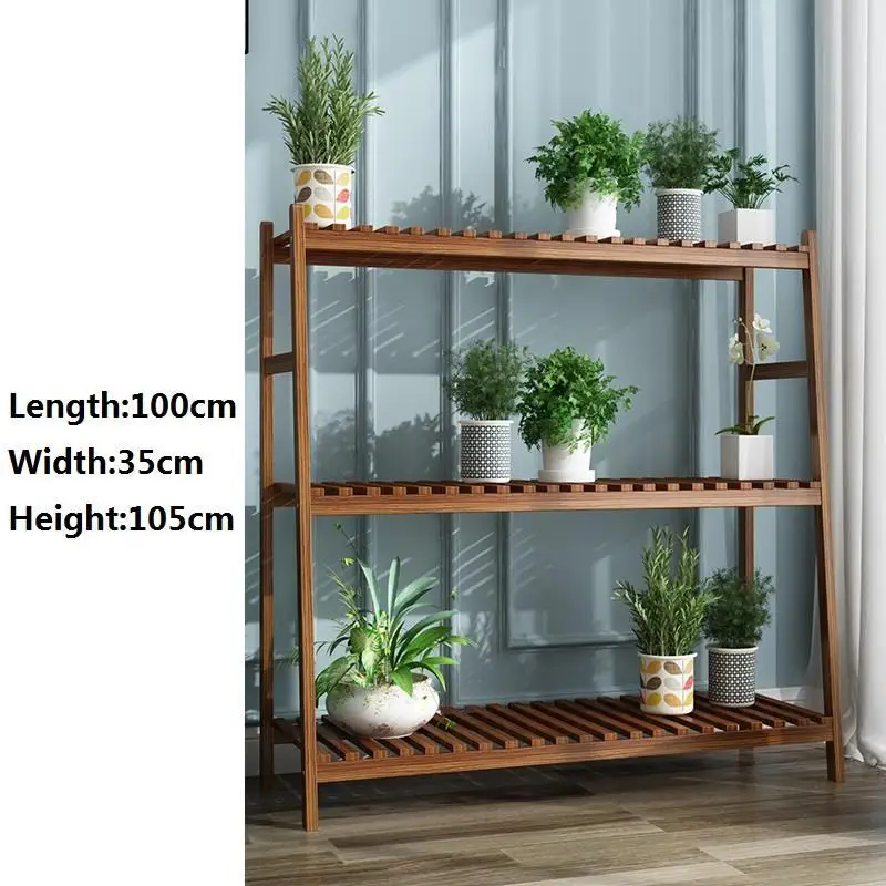 Варанда лестница плантенстандарт Huerto Urbano Madera Estanteria Plantas для Dekoration балкон полка завод стойки цветок стенд - Цвет: Number 8