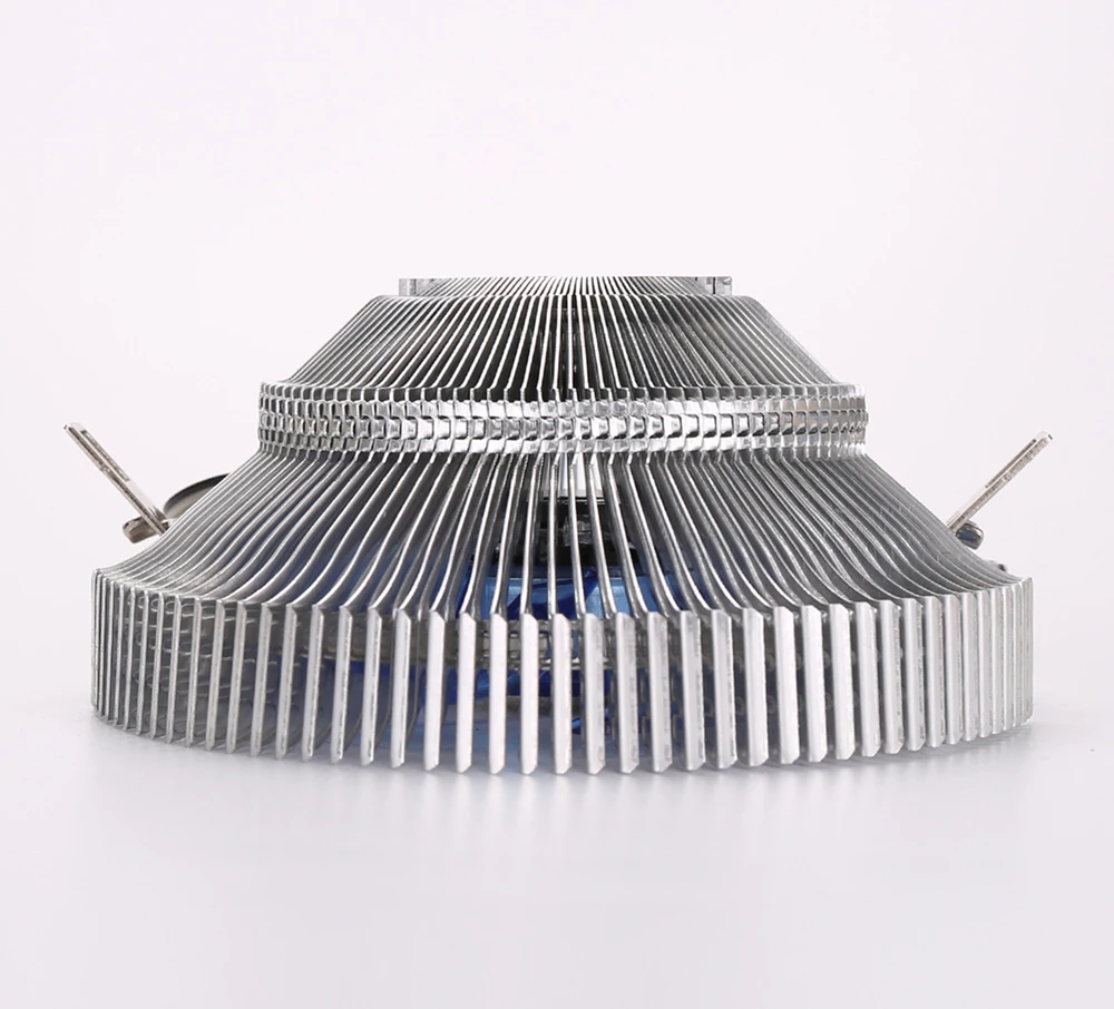 3Pin Процессор охладитель светодиодный теплоотвод AMD Intel бесшумный ЦП Вентилятор