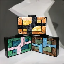 OCARDIAN женские акриловые украшения вечерние сумки через плечо на цепочке вечерние сумки модные женские сумки кошелек клатч вечерняя сумка d23