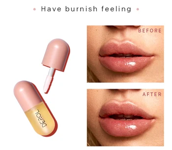 

Plumper Lip Gloss Shiny Volume Lips Moisturizing Essence Reduce Lip Lines Lip Enhancer Sexy Lips Makeup Easy Portability TSLM1