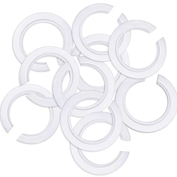 

20pcs E27 To E14 Adapter Fixing Ring Lamp Light Accessories Plastic 44*27mm E27(45mm) To E14(27mm) For Glass Lamp Shades