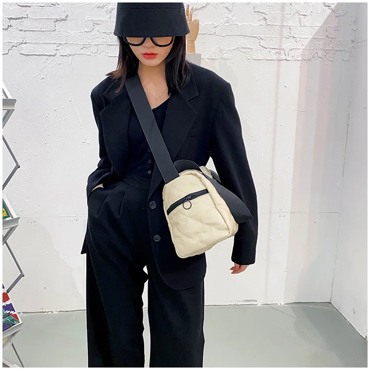 Coreano underarm moda nova lavagem de couro