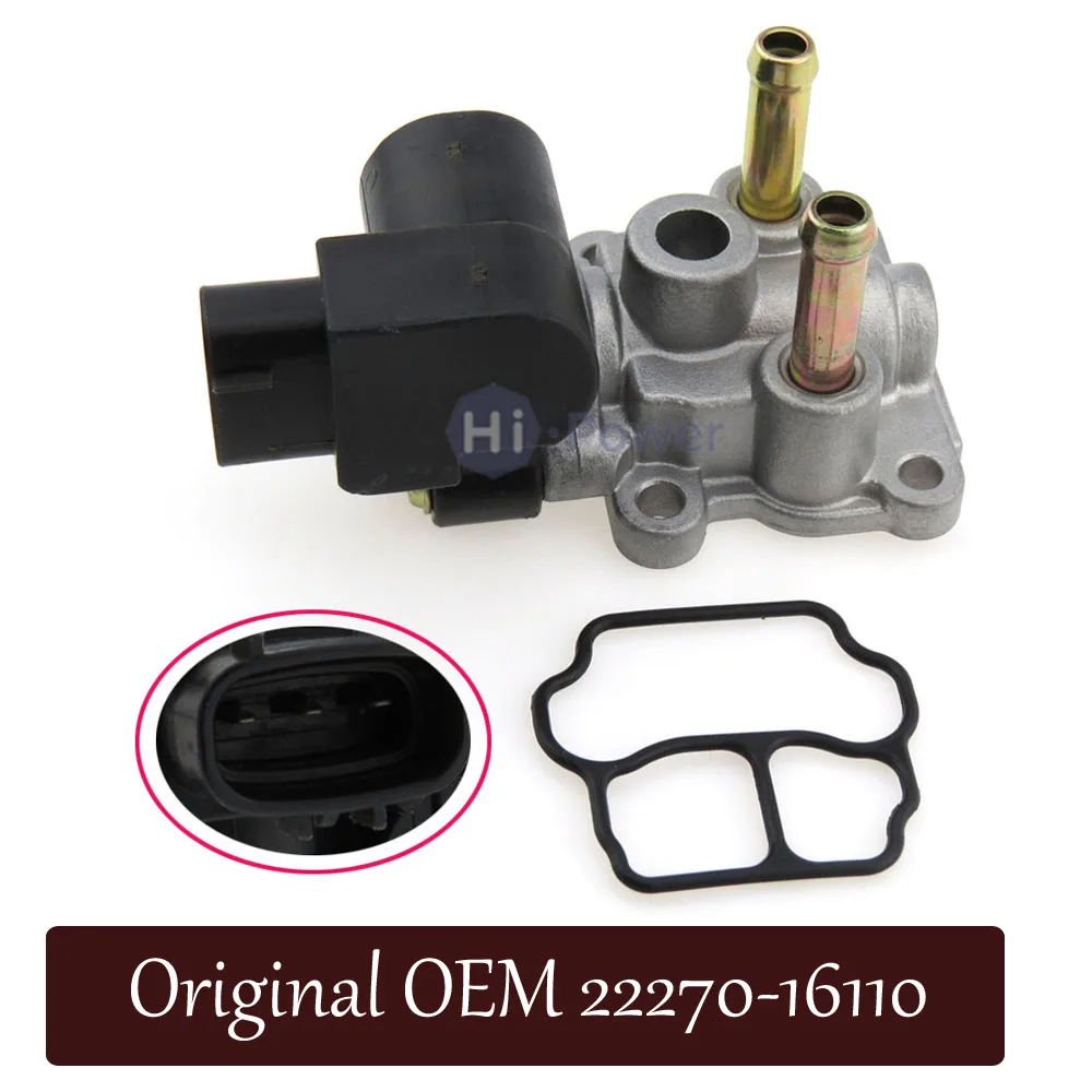 OEM контроль неисправности воздуха (ИАК) Vavle 22270 16110 2227016110 для Toyota COROLLA Terios Suzuki Move