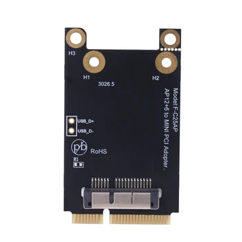 

BCM94331CD BCM94360CD to Mini PCI-E Adapter Card Wireless Cards Laptop Parts M17F