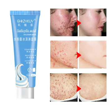

Ice Cream Facial Mask Salicylic Acid Ultra Cleansing Mask Moisturizing Whitening Repairing Skin Pores Shrink Face Care TSLM2