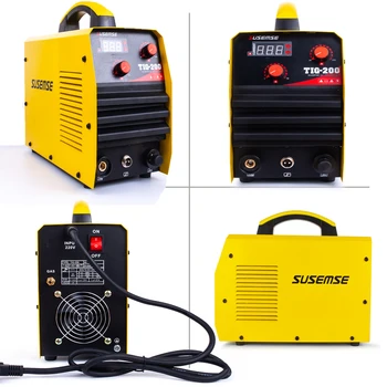 

TIG200 TIG Welder High Frequency 200Amp 220V Portable TIG Welding Machine DC IGBT Inverter Welder Digital Display Welder