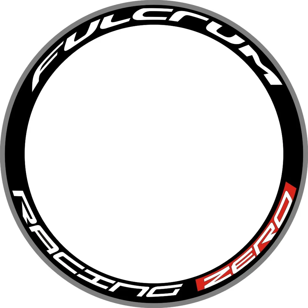 Racing Bikes Wheel Stickers Rims Decals Zero Waterproof Sticker