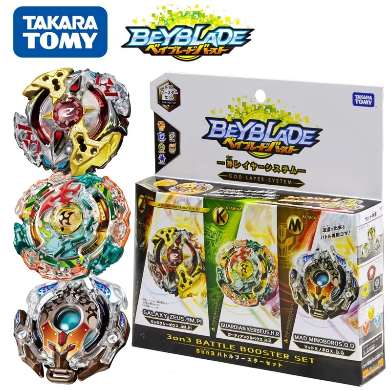 Takara Tomy Beyblade Burst B 90 God 3on3 Battle Booster Set Without Launcher Bey Blade Bayblade Top Spinner Toy Spinning Tops Aliexpress Takara Tomy Beyblade Burst B 90 God 3on3 Battle Booster Set Without Launcher Bey Blade Bayblade Top Spinner Toy Spinning Tops Aliexpress